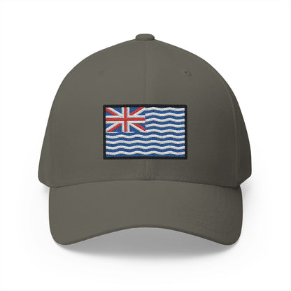 Flag: British Indian Ocean Territory Emoji Olive Cap – Premium by Capmoji