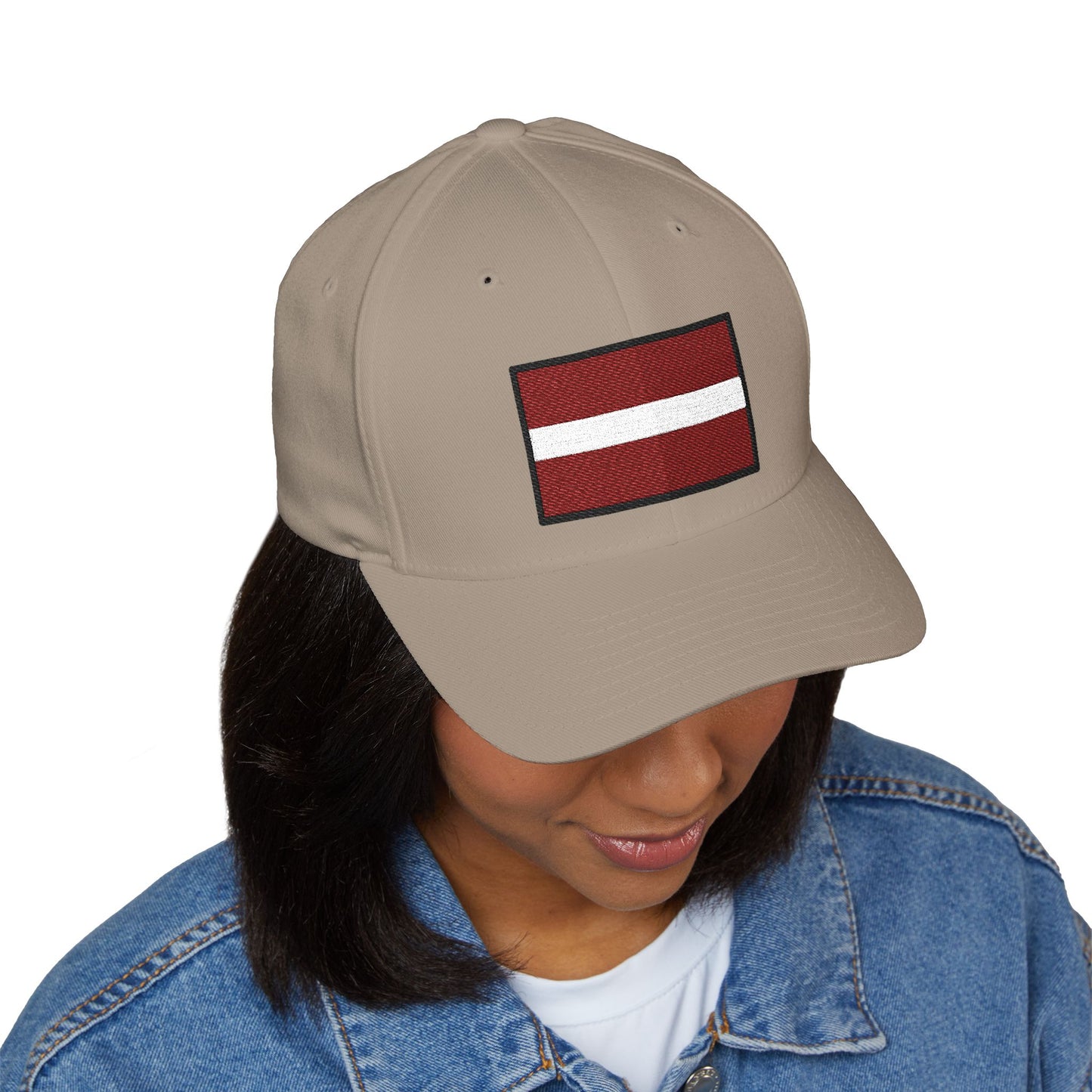Flag: Latvia Emoji Cap – Premium by Capmoji