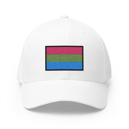 Polysexual Emoji White Cap – Premium by Capmoji