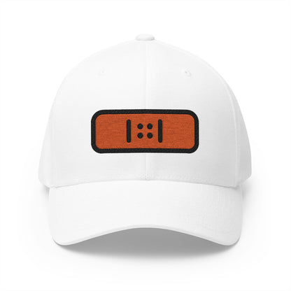 Plaster Emoji White Cap – Premium by Capmoji