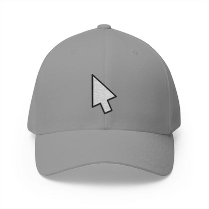 Cursor Emoji Grey Cap – Premium by Capmoji