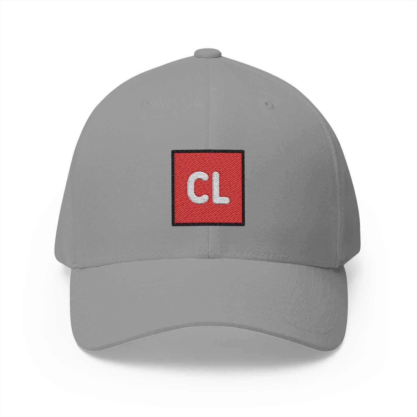 Cl Button Emoji Grey Cap – Premium by Capmoji