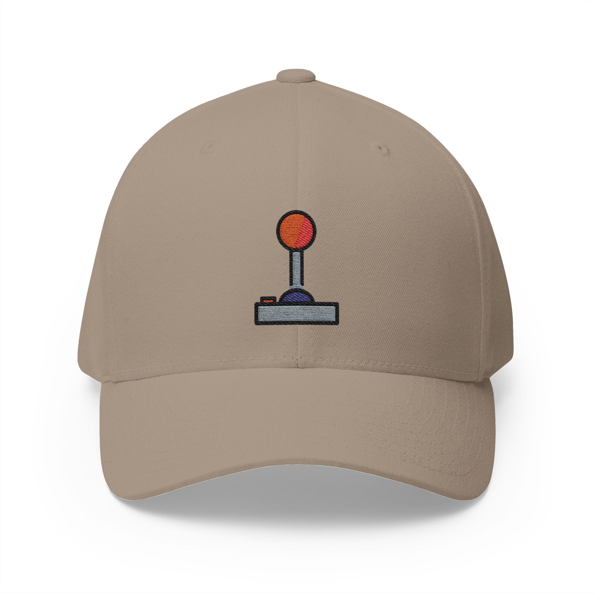 Joystick Emoji Khaki Cap – Premium by Capmoji