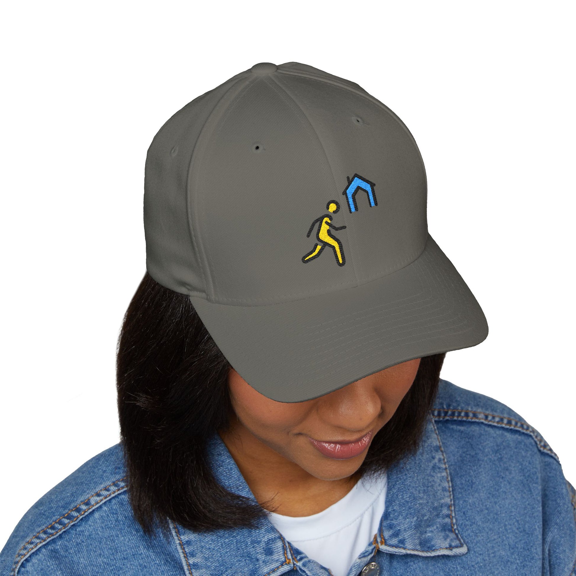 Evacuate To Shelter Emoji Cap – Premium by Capmoji