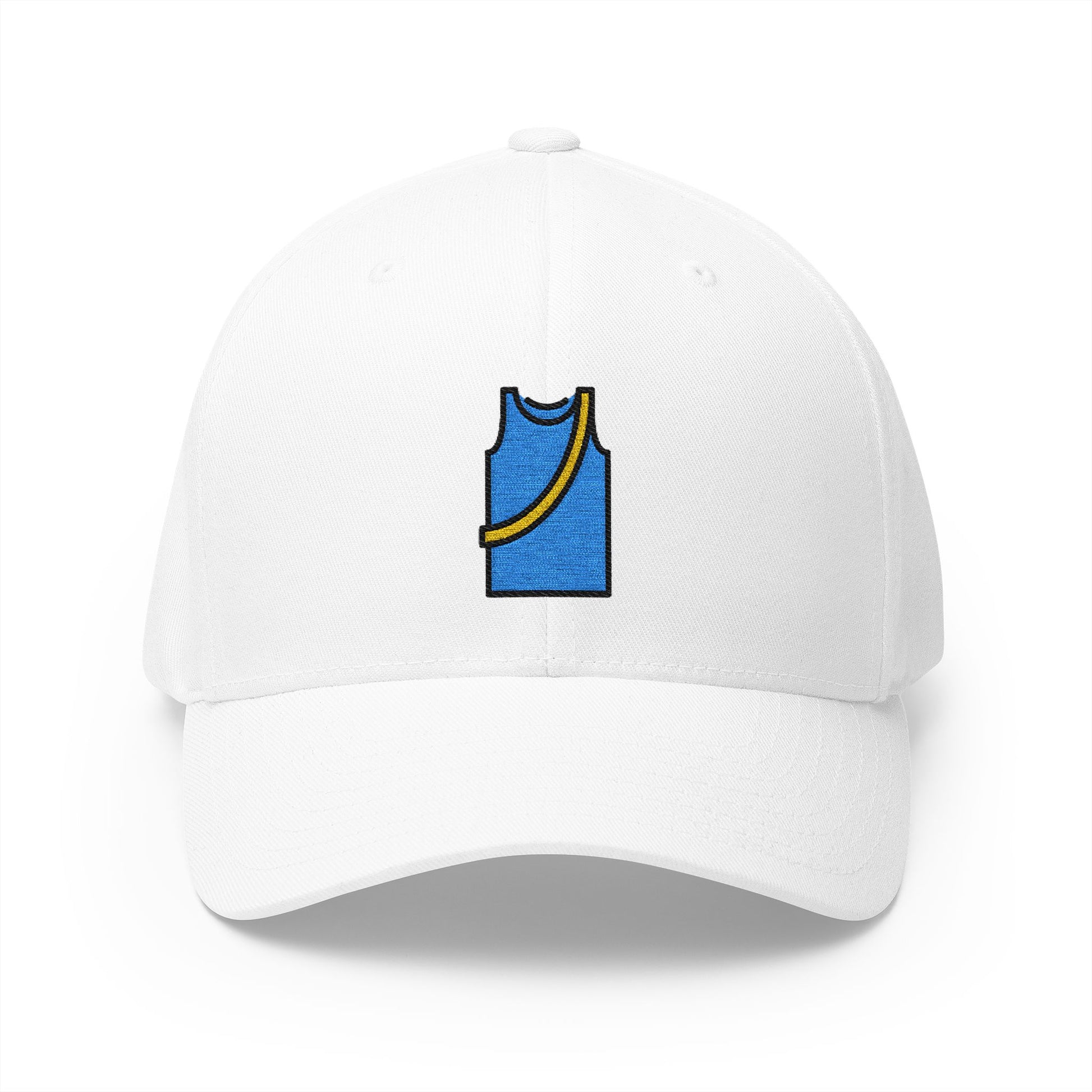 Running Shirt Emoji White Cap – Premium by Capmoji