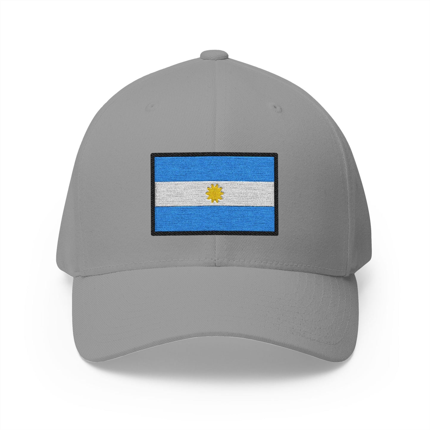 Flag: Argentina Emoji Grey Cap – Premium by Capmoji