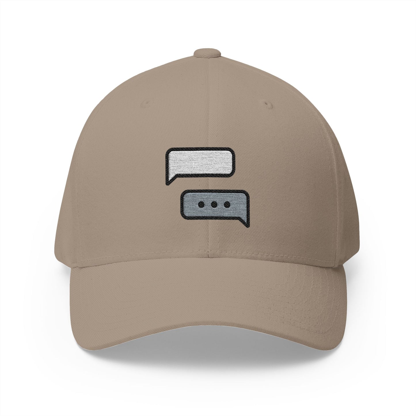Chats Emoji Khaki Cap – Premium by Capmoji