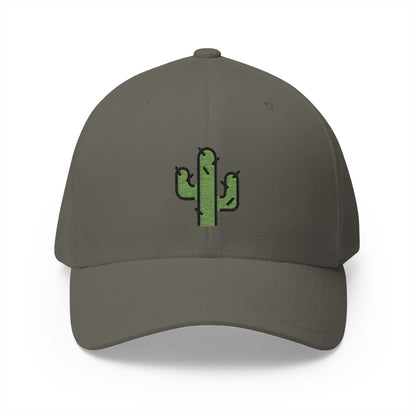 Cactus Emoji Olive Cap – Premium by Capmoji
