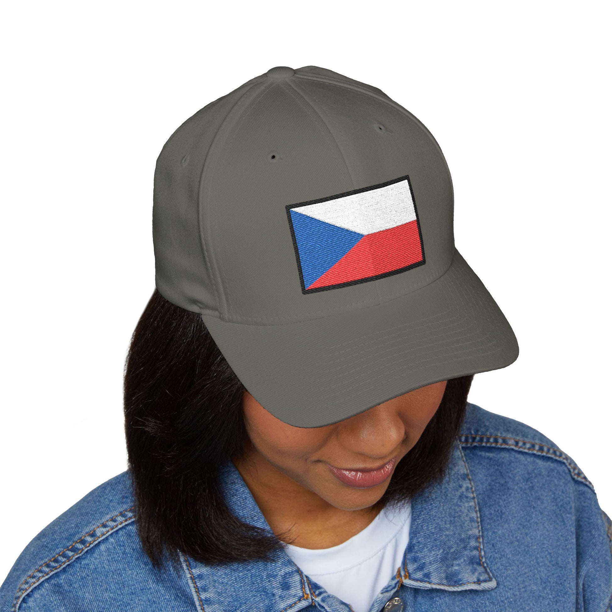 Flag: Czechia Emoji Cap – Premium by Capmoji