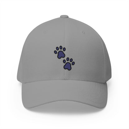 Paw Prints Emoji Grey Cap – Premium by Capmoji