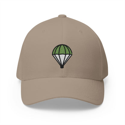 Parachute Emoji Khaki Cap – Premium by Capmoji