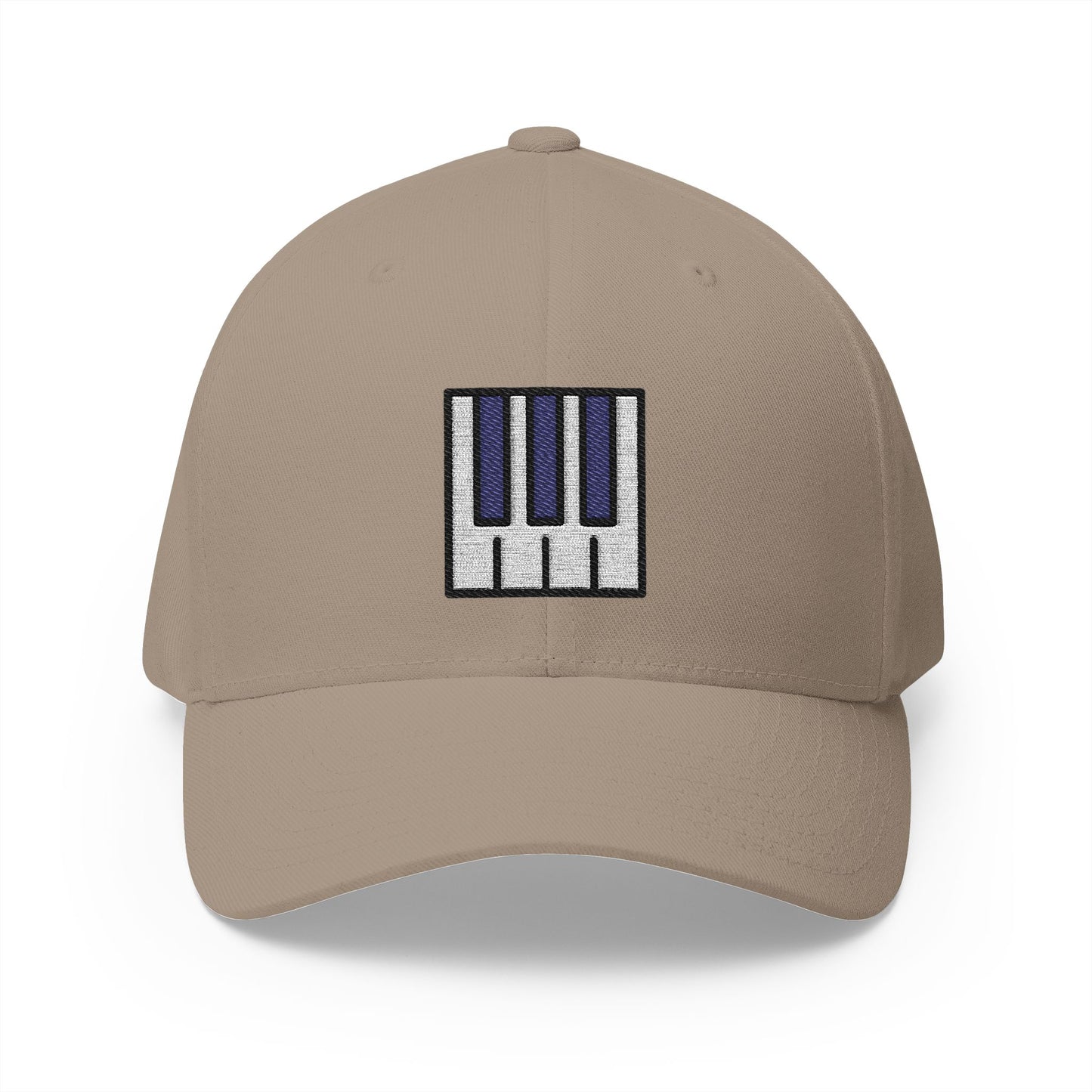 Musical Keyboard Emoji Khaki Cap – Premium by Capmoji