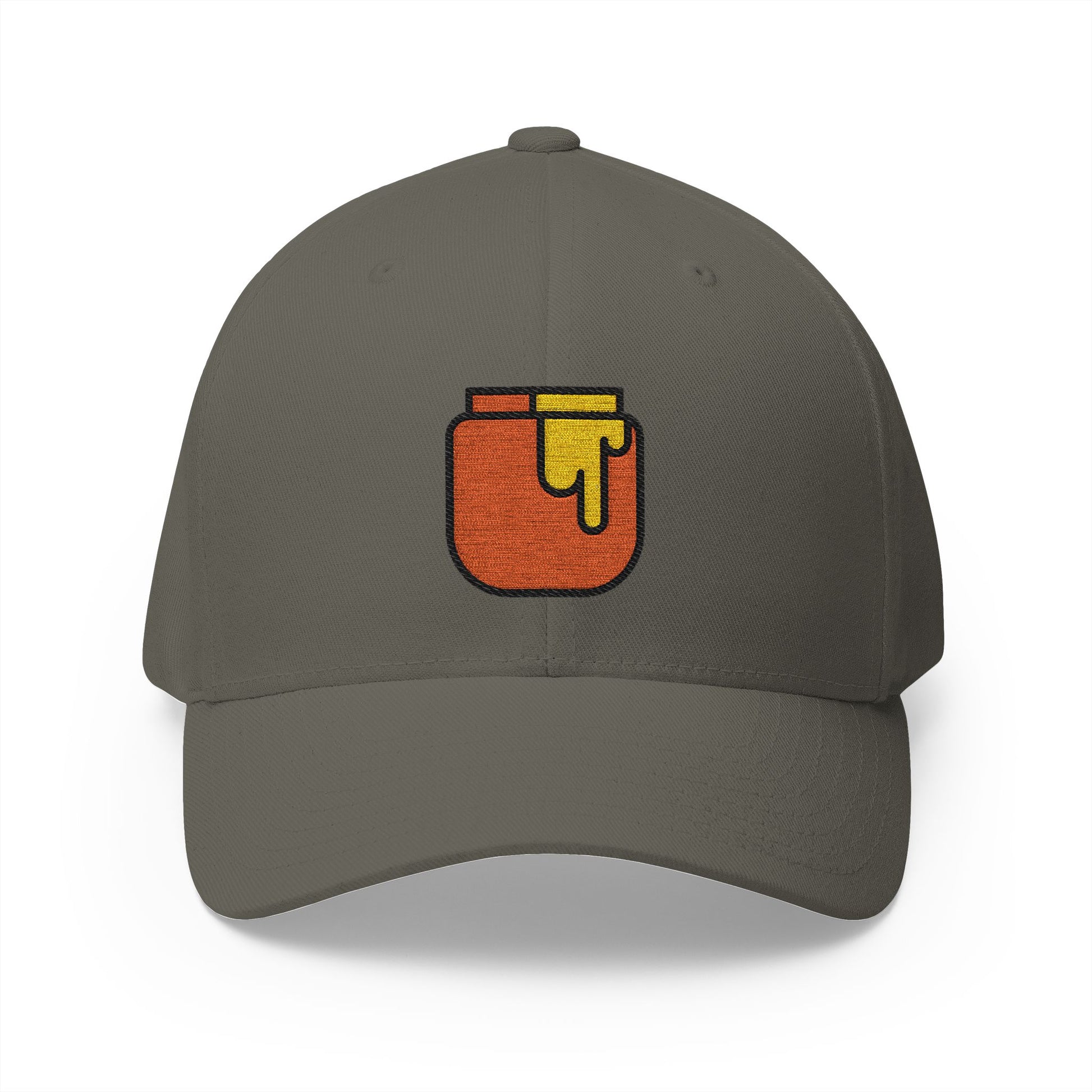 Honey Pot Emoji Olive Cap – Premium by Capmoji