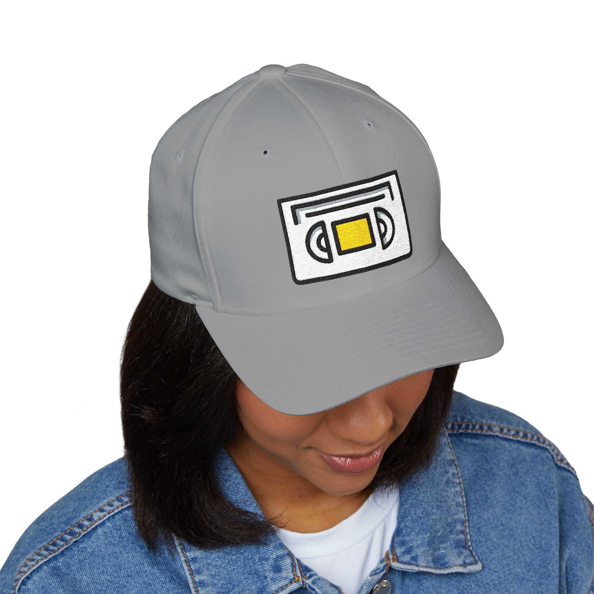 Videocassette Emoji Cap – Premium by Capmoji