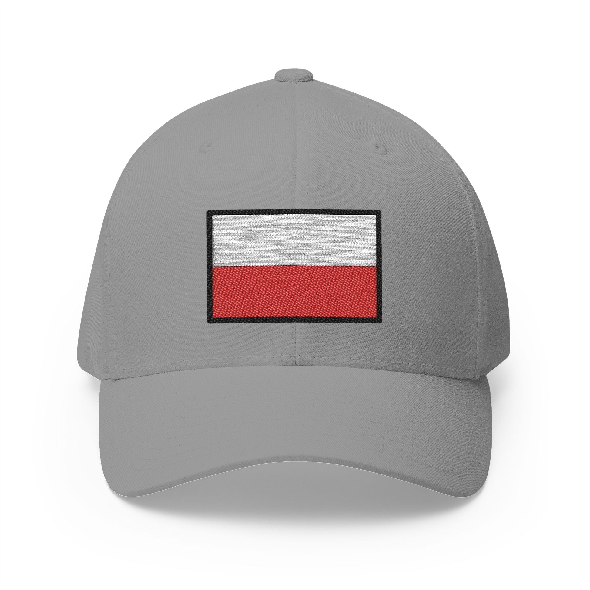 Flag: Poland Emoji Grey Cap – Premium by Capmoji