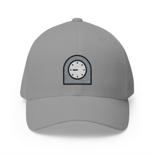 Timer Clock Emoji Grey Cap – Premium by Capmoji