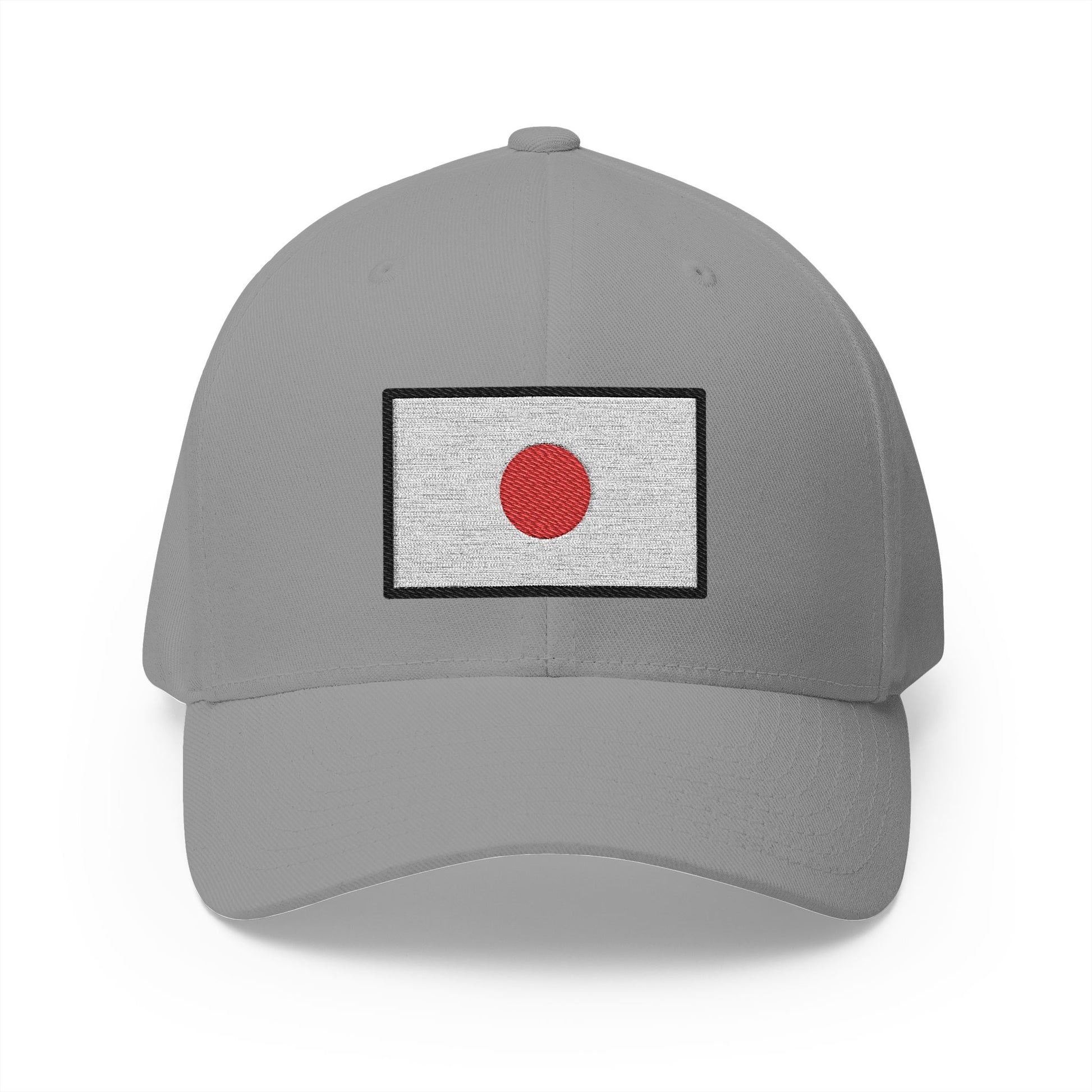 Flag: Japan Emoji Grey Cap – Premium by Capmoji