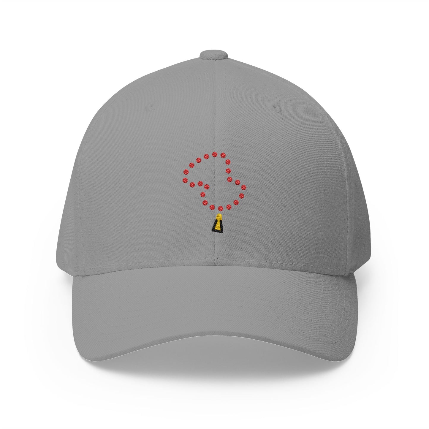 Prayer Beads Emoji Grey Cap – Premium by Capmoji