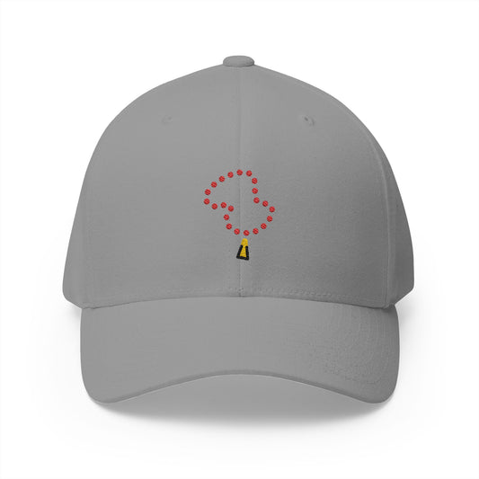 Prayer Beads Emoji Grey Cap – Premium by Capmoji