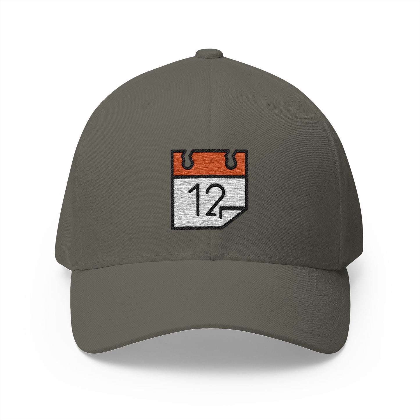 Tear-Off Calendar Emoji Olive Cap – Premium by Capmoji