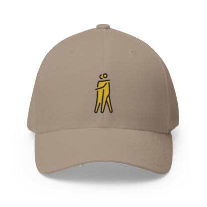 People Hugging Emoji Khaki Cap – Premium by Capmoji