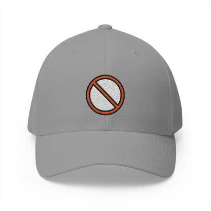 Prohibited Emoji Grey Cap – Premium by Capmoji