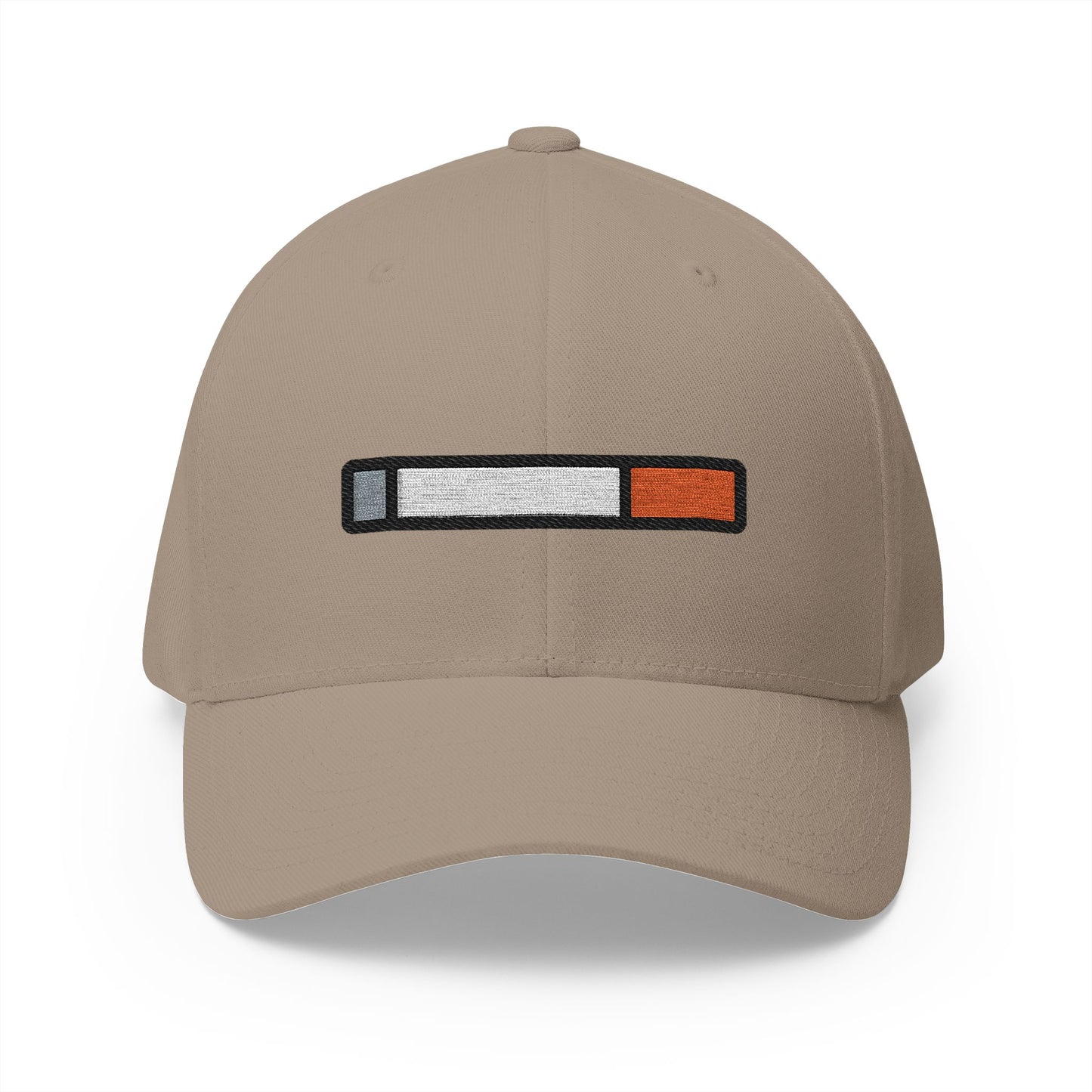 Cigarette Emoji Khaki Cap – Premium by Capmoji