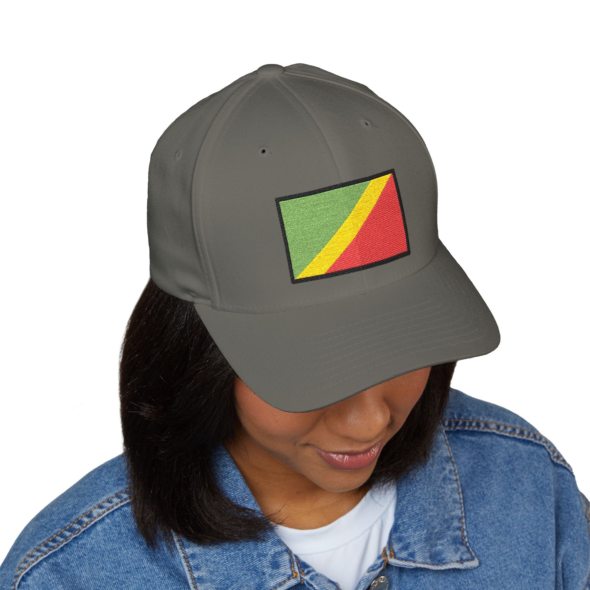 Flag: Congo - Brazzaville Emoji Cap – Premium by Capmoji