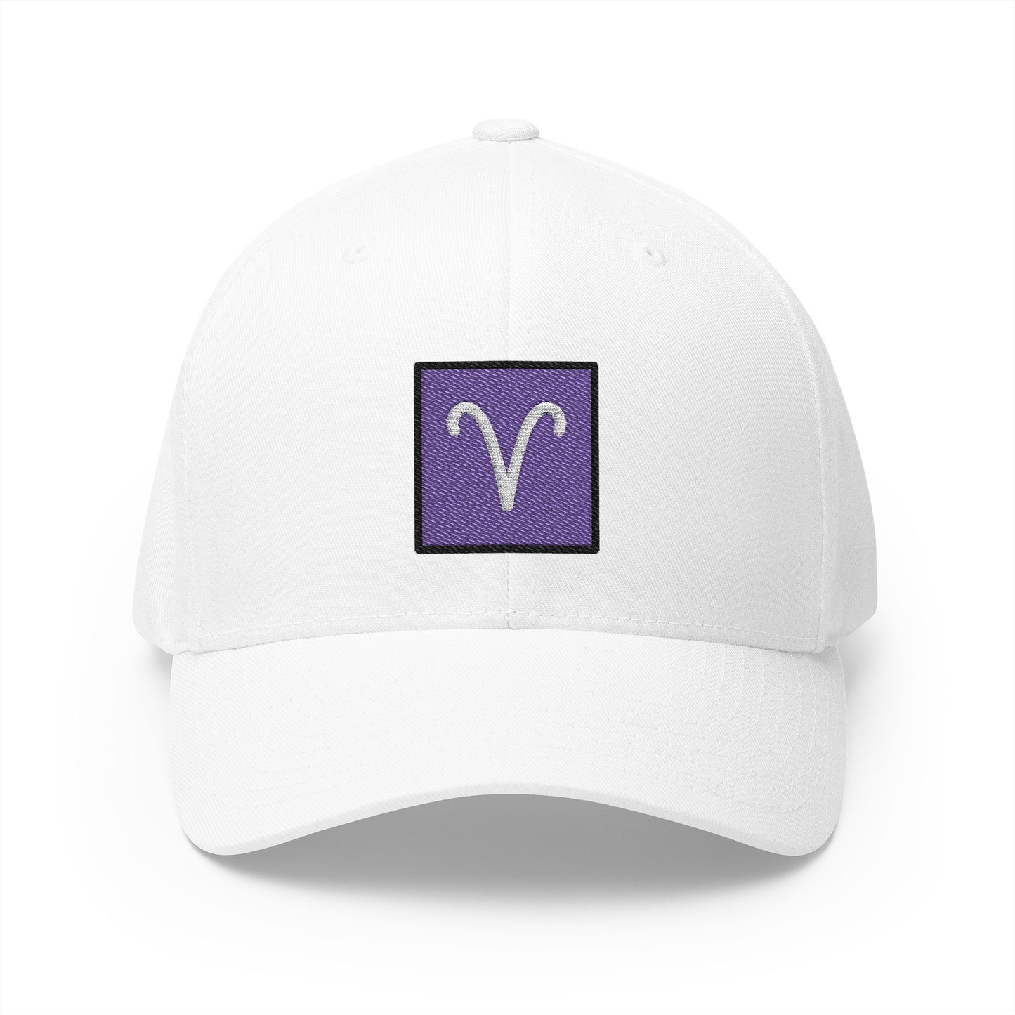 Aries Emoji White Cap – Premium by Capmoji