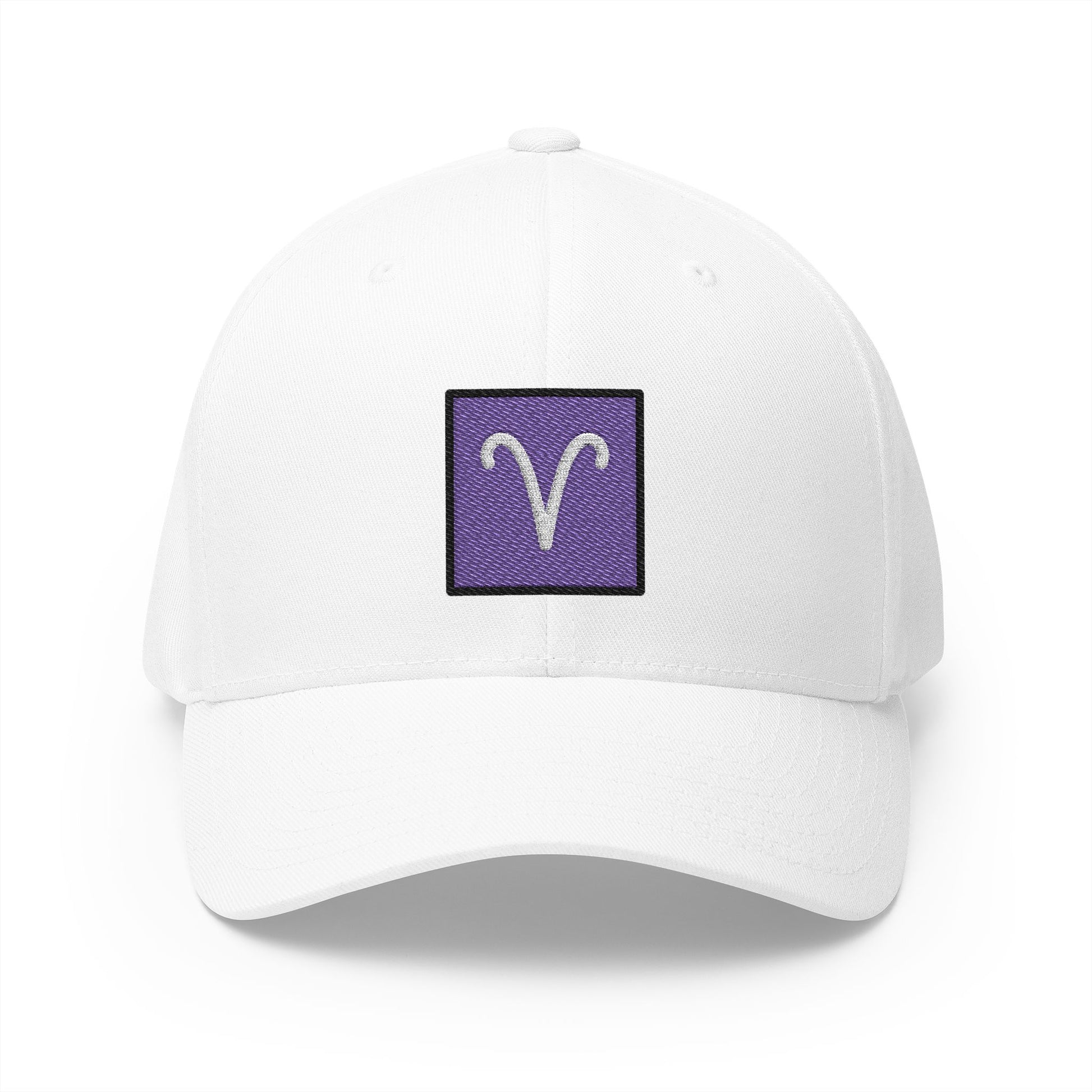 Aries Emoji White Cap – Premium by Capmoji