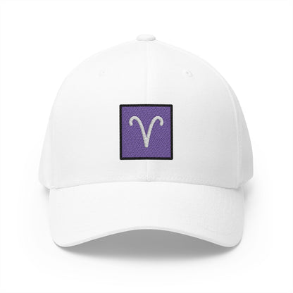 Aries Emoji White Cap – Premium by Capmoji