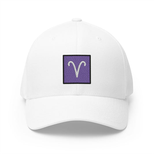 Aries Emoji White Cap – Premium by Capmoji