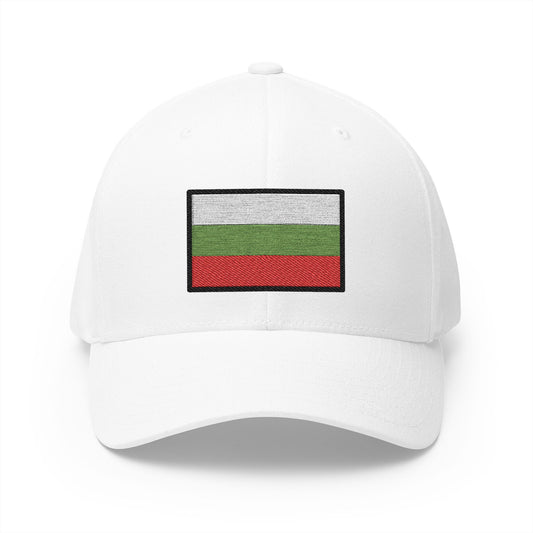 Flag: Bulgaria Emoji White Cap – Premium by Capmoji