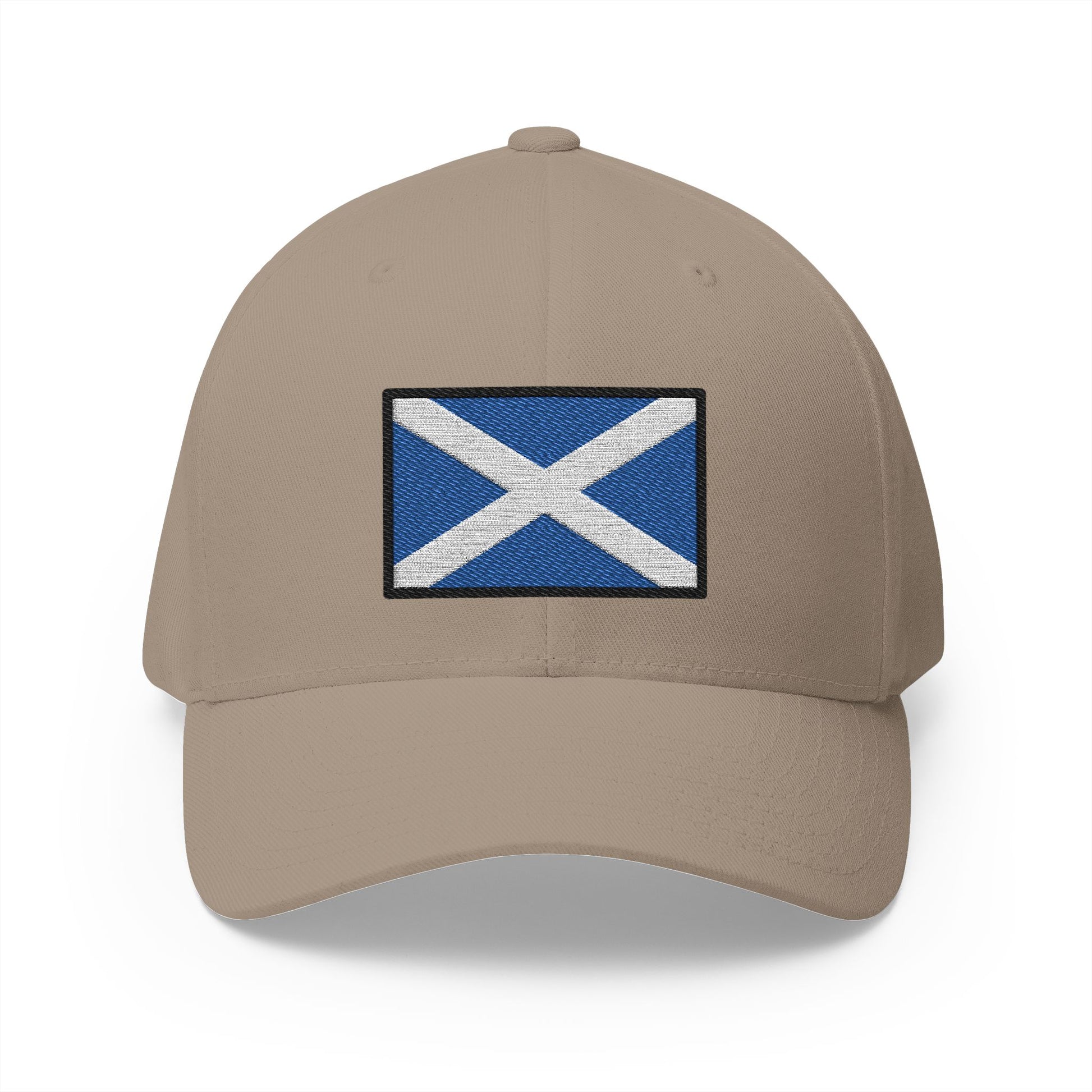 Flag: Scotland Emoji Khaki Cap – Premium by Capmoji