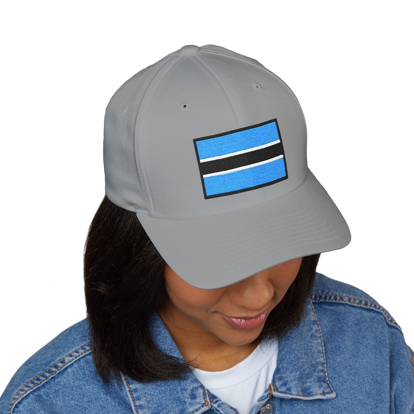 Flag: Botswana Emoji Cap – Premium by Capmoji