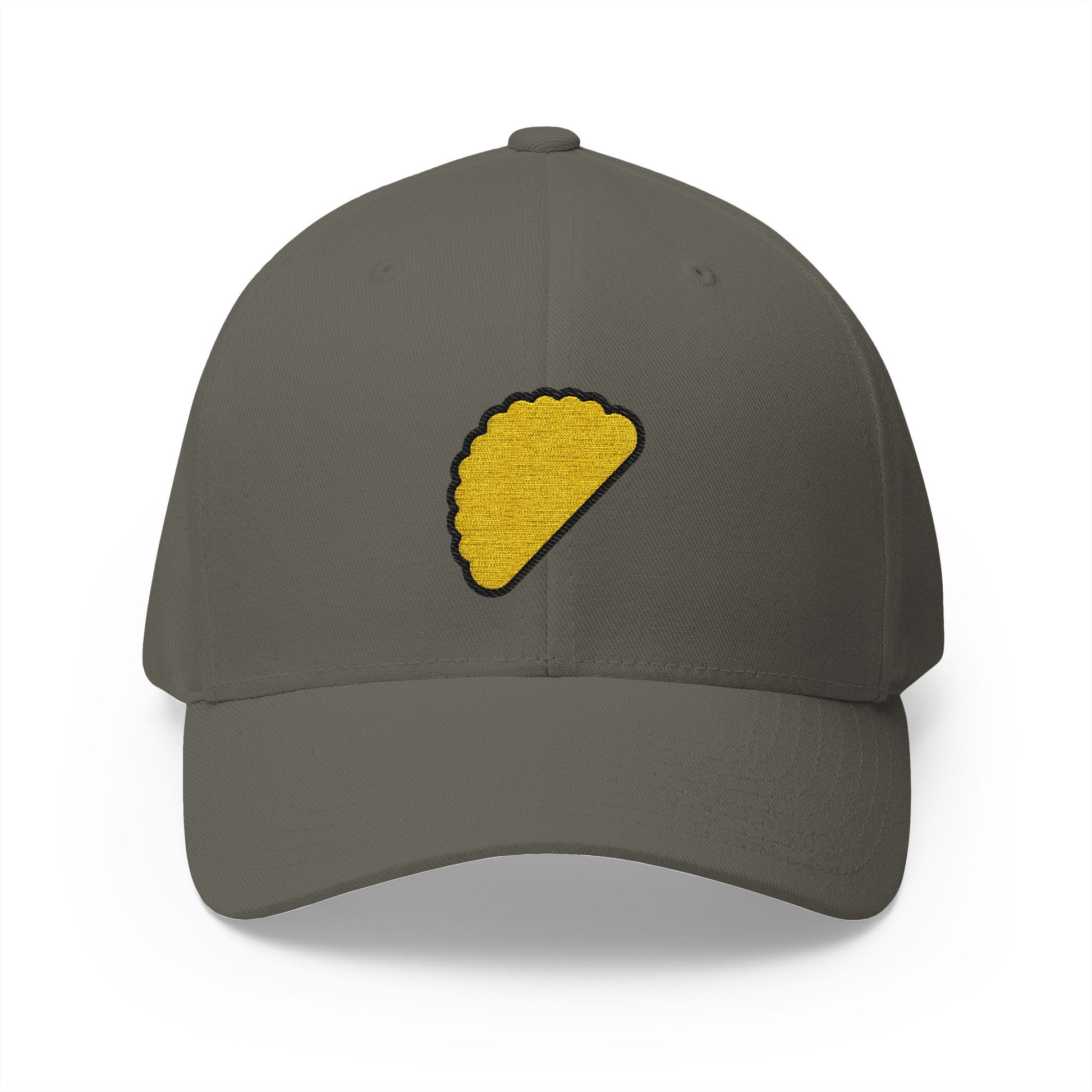 Dumpling Emoji Olive Cap – Premium by Capmoji