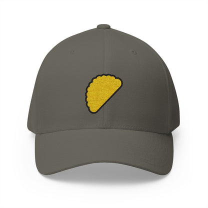 Dumpling Emoji Olive Cap – Premium by Capmoji