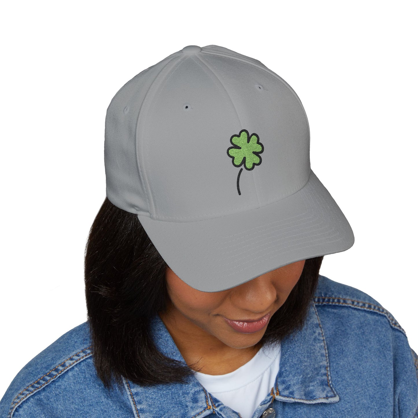 Four Leaf Clover Emoji Cap – Premium by Capmoji