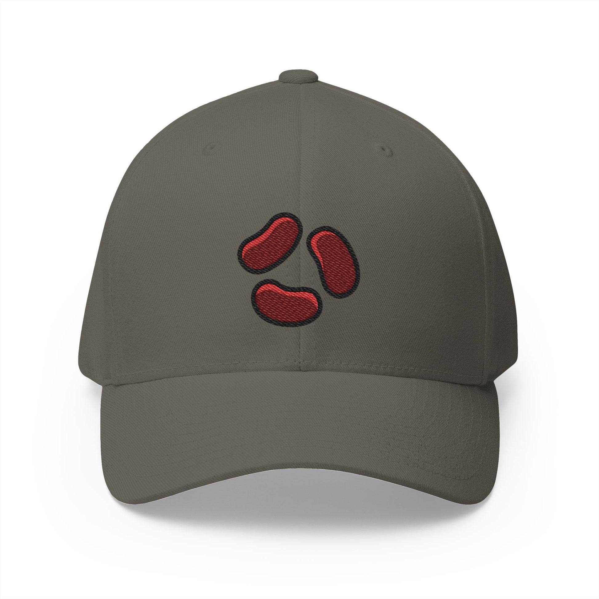 Beans Emoji Olive Cap – Premium by Capmoji