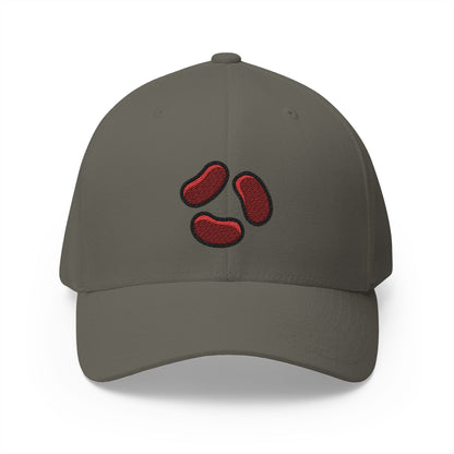 Beans Emoji Olive Cap – Premium by Capmoji