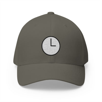Three O'Clock Emoji Olive Cap – Premium by Capmoji