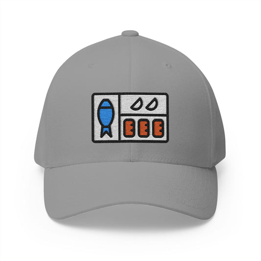 Bento Box Emoji Grey Cap – Premium by Capmoji