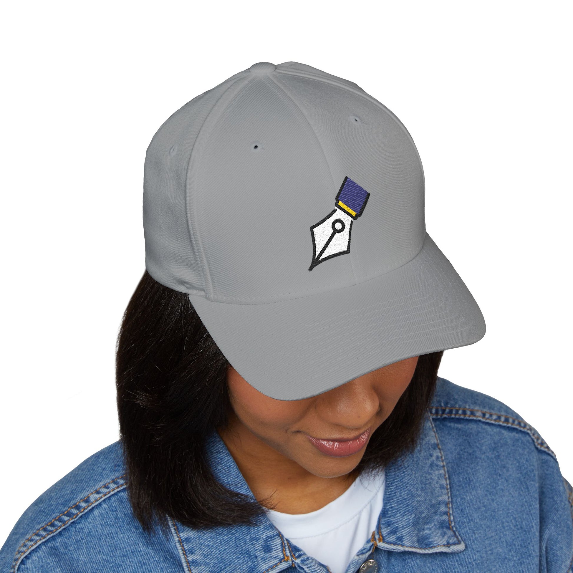 Black Nib Emoji Cap – Premium by Capmoji