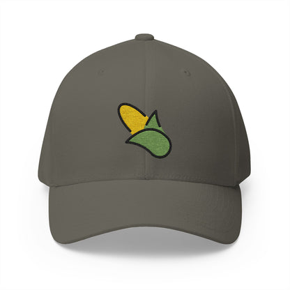 Ear Of Corn Emoji Olive Cap – Premium by Capmoji