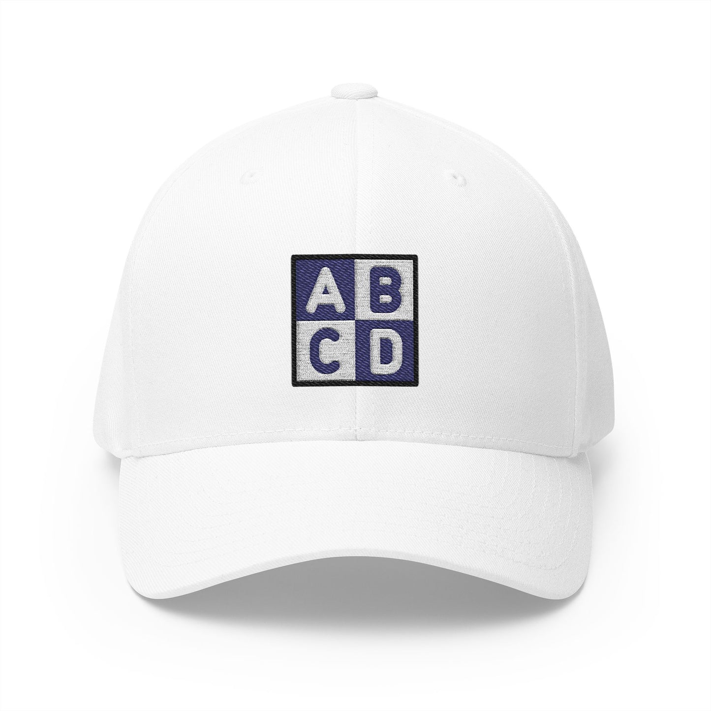 Input Latin Uppercase Emoji White Cap – Premium by Capmoji