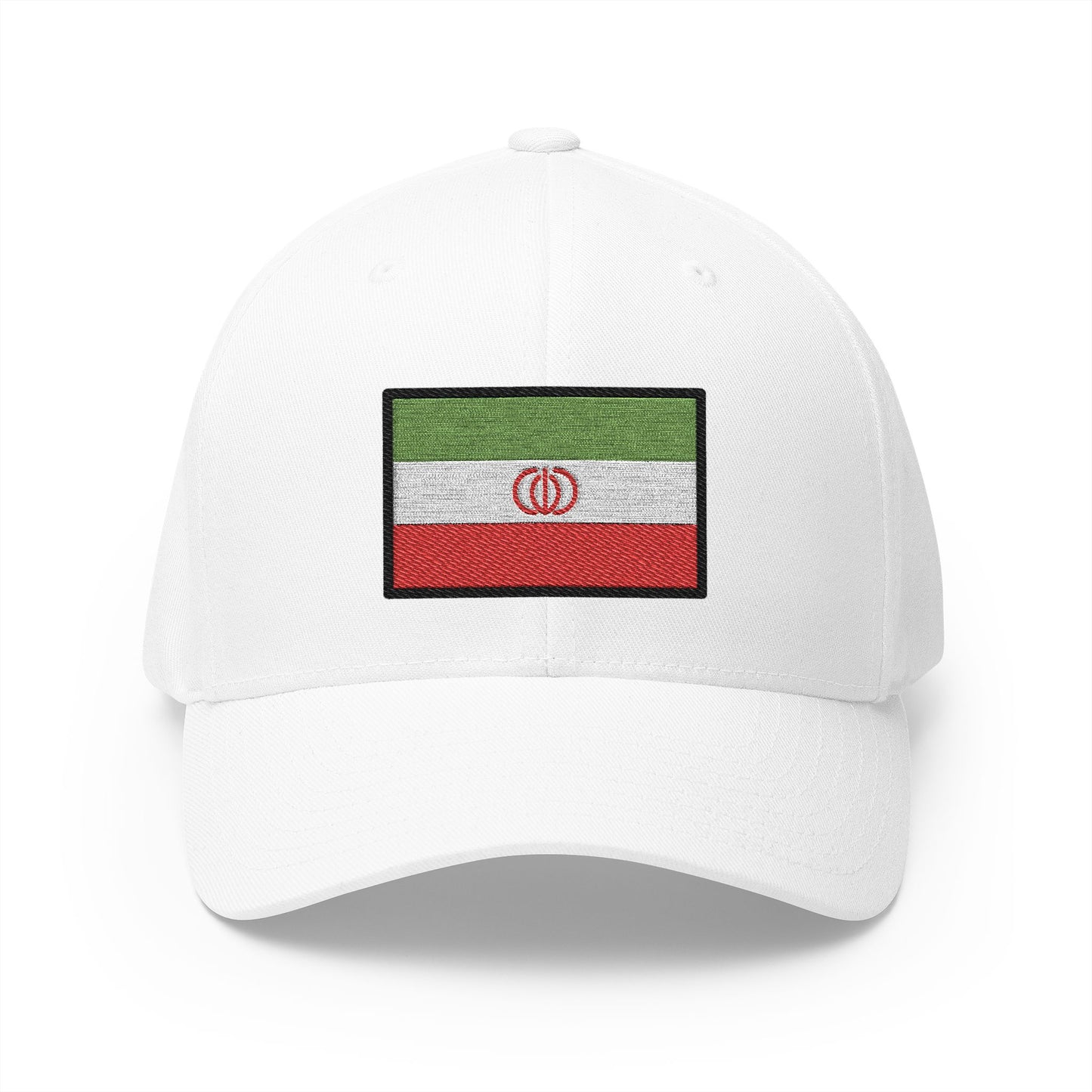 Flag: Iran Emoji White Cap – Premium by Capmoji