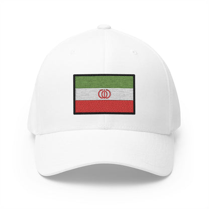 Flag: Iran Emoji White Cap – Premium by Capmoji