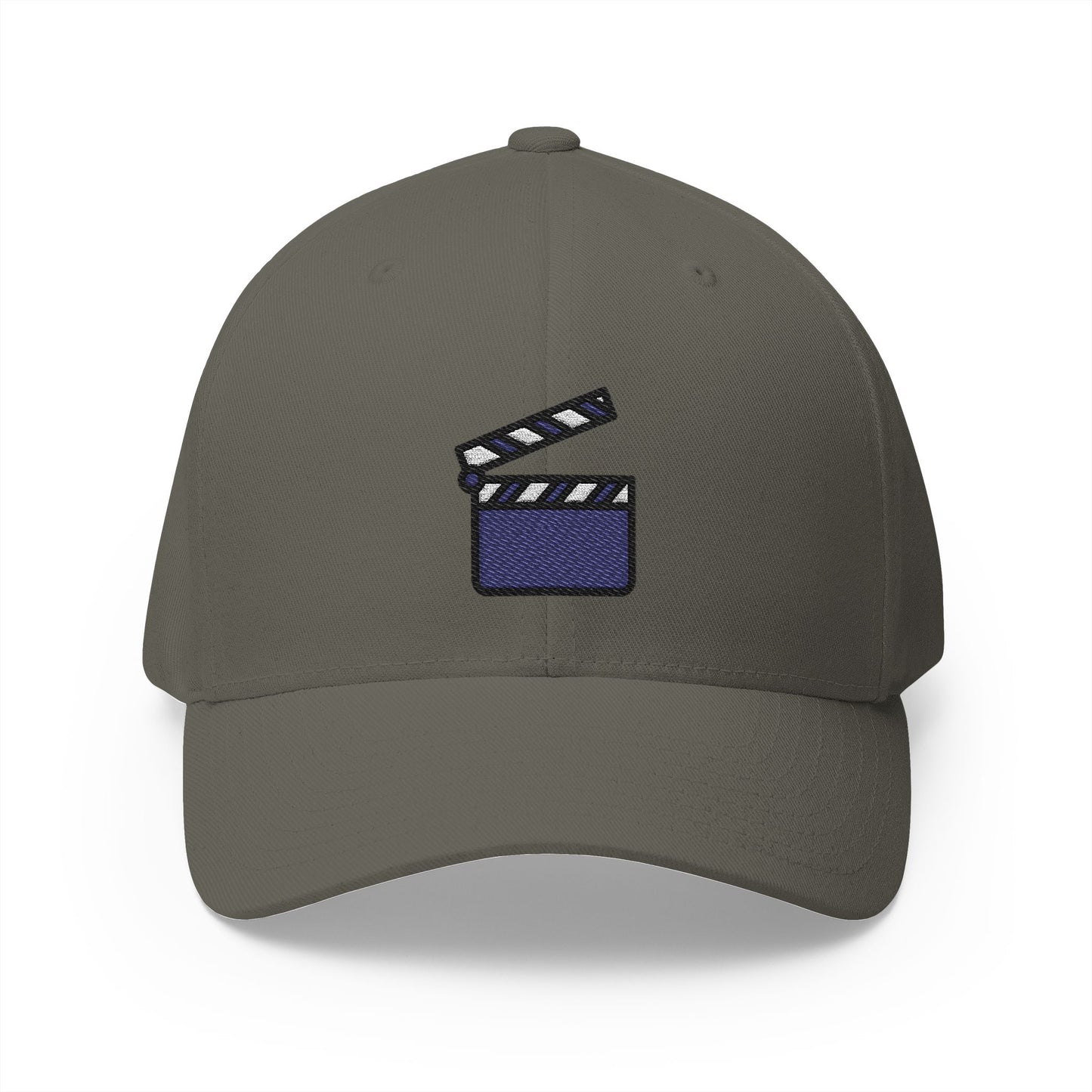 Clapper Board Emoji Olive Cap – Premium by Capmoji