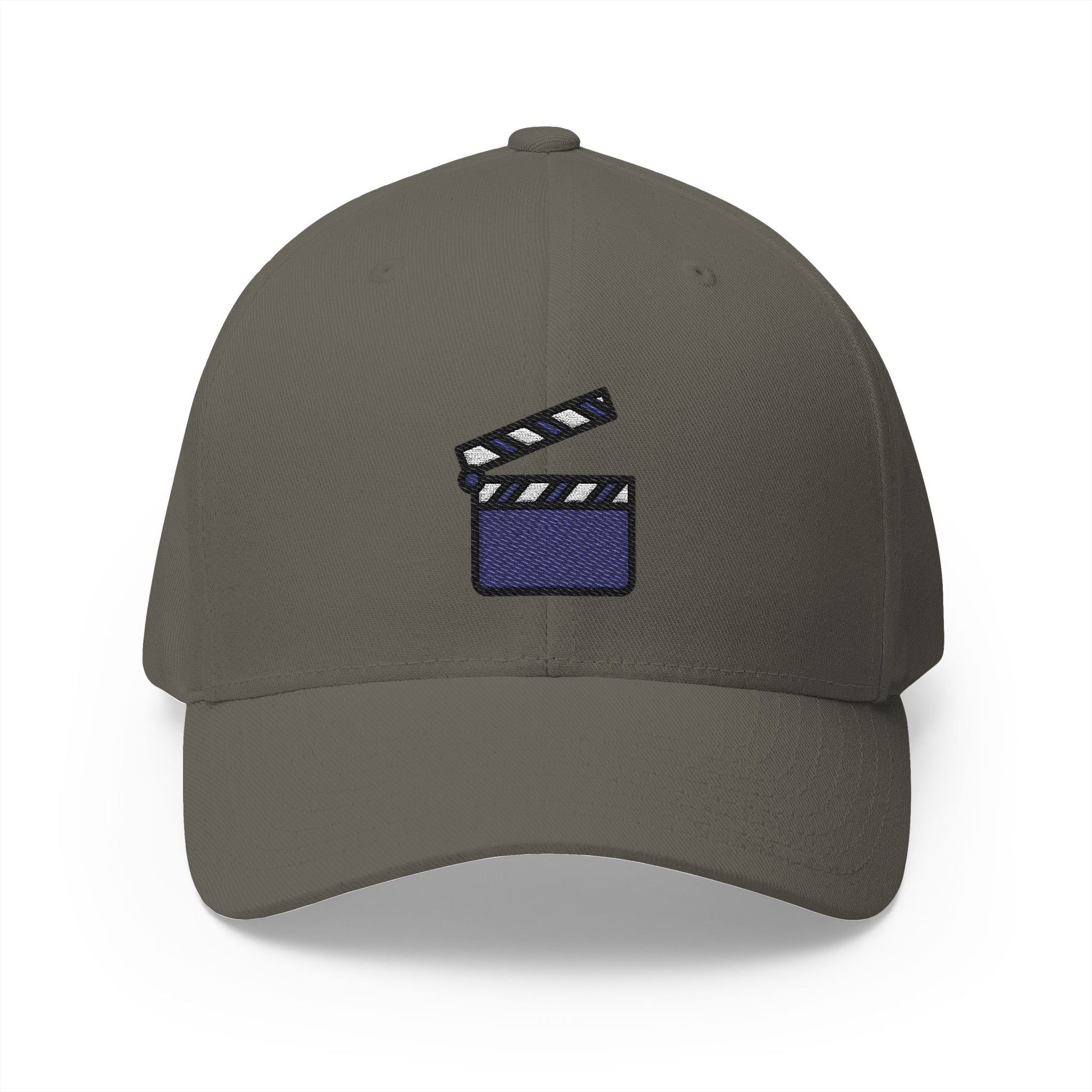 Clapper Board Emoji Olive Cap – Premium by Capmoji