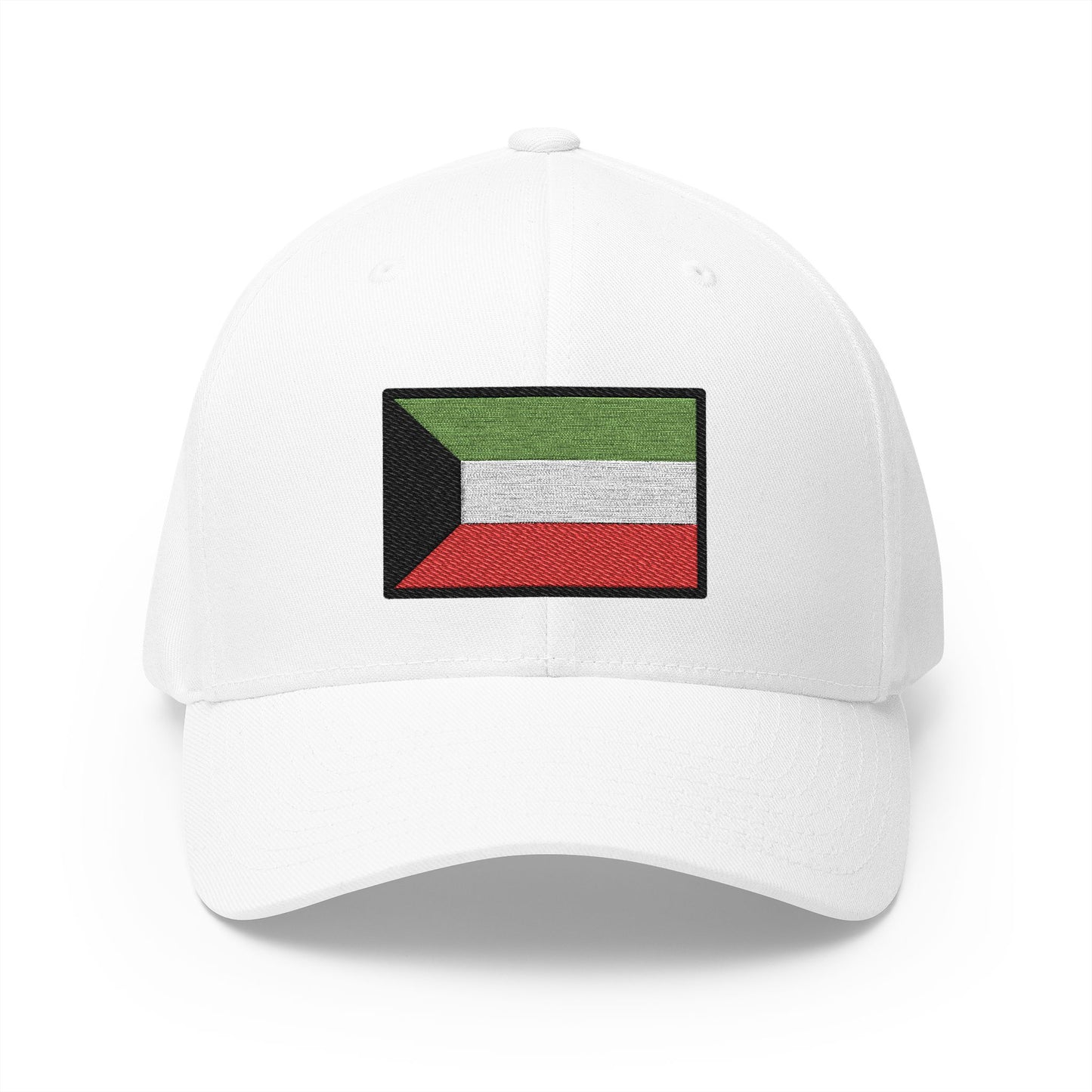 Flag: Kuwait Emoji White Cap – Premium by Capmoji